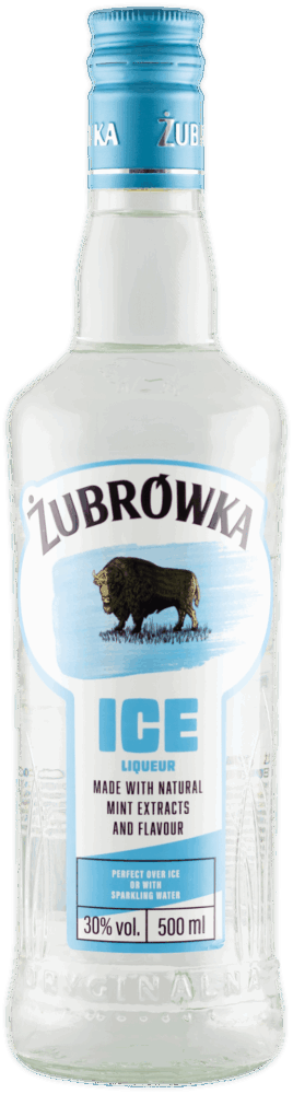 Zubrowka Biala + On-Pack NV  0.5 L Flasche
