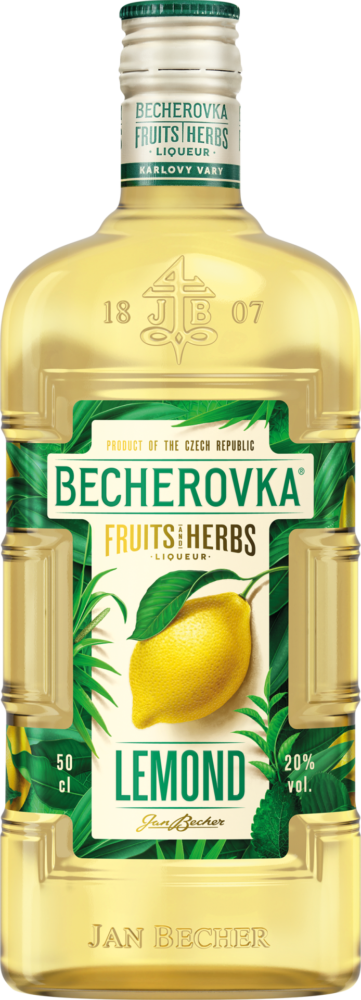 Becherovka Lemond NV  0.5 L Flasche
