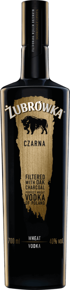 Zubrowka Ubrówka Czarna Vodka NV  0.7 L Flasche