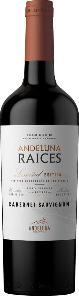 Andeluna Cellars Raices Cabernet Sauvignon Wo Mendoza 2025  0.75 L Flasche