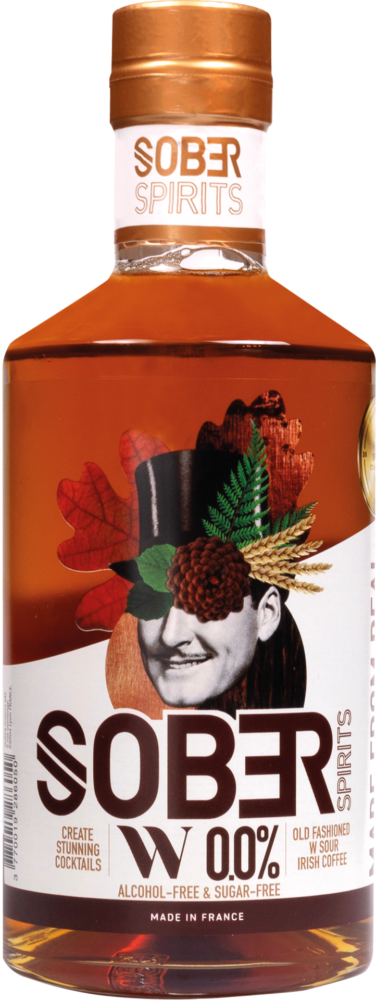 Sober Spirits Almond 0%, NV  0.5 L Flasche
