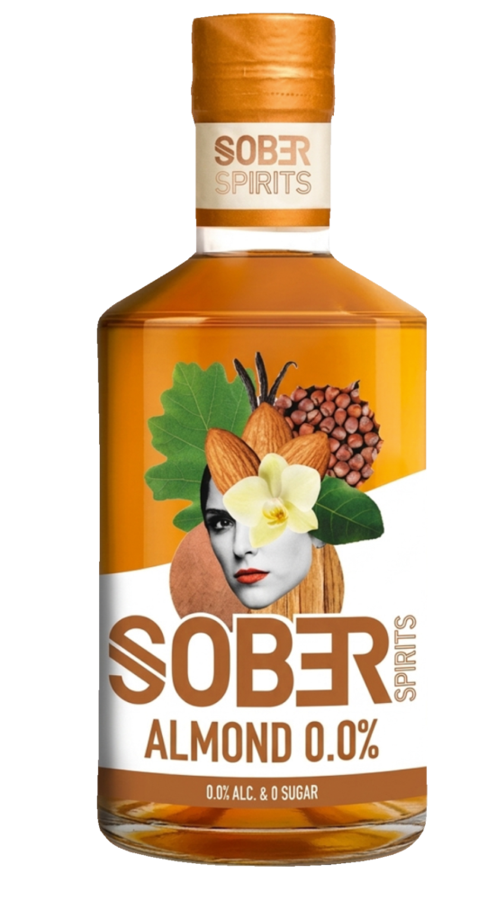 Sober Spirits Almond 0%, NV  0.5 L Flasche