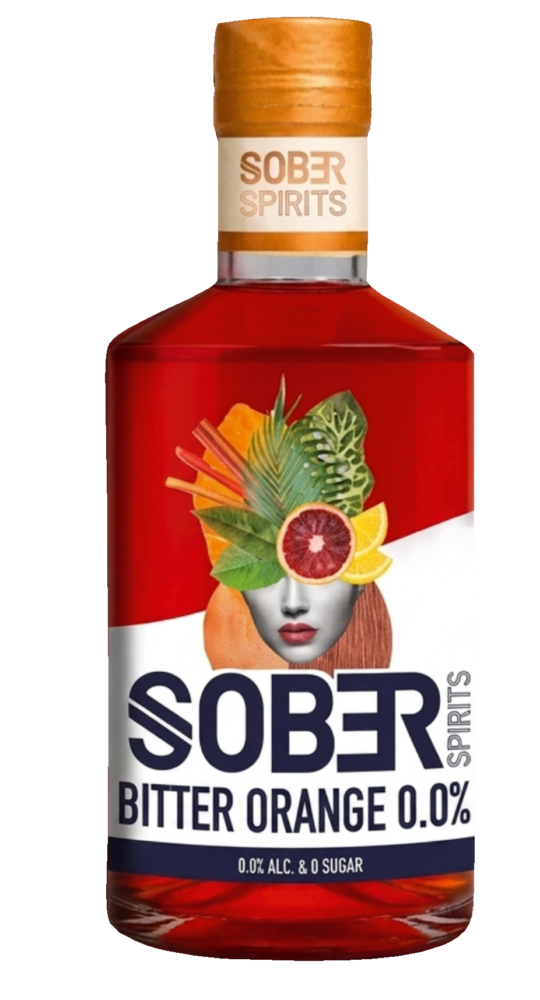 Sober Spirits Bitter Orange 0%, NV  0.5 L Flasche