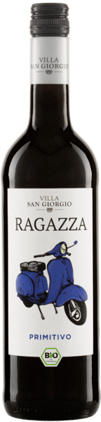 Ragazza Primitivo IGT Villa San Giorgio 2022  0.75 L Flasche