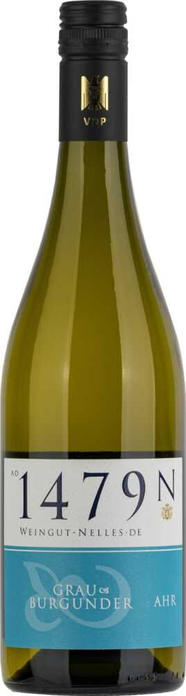 Weingut Nelles Grauburgunder Vdp. Gutswein Qw Ahr 2023  0.75 L Flasche