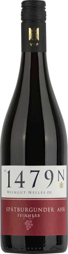 Weingut Nelles Spätburgunder Feinherb Qw Ahr 2022  0.75 L Flasche