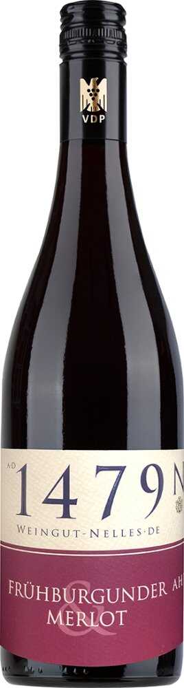 Weingut Nelles Frühburgunder & Merlot 2022  0.75 L Flasche
