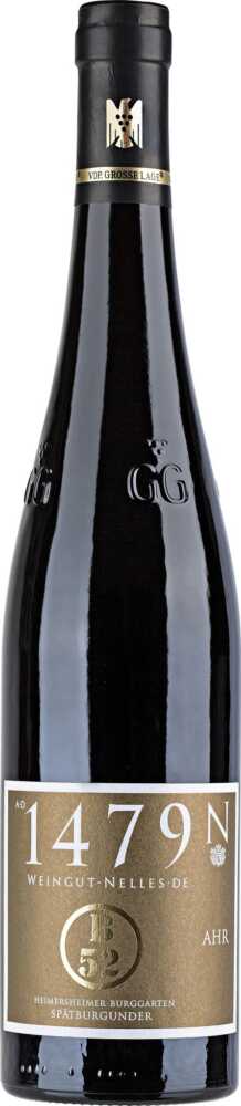 Weingut Nelles B-52 Großes Gewächs Spätburgunder Heimersheimer Burggarten Qw Ahr 2018  0.75 L Flasche