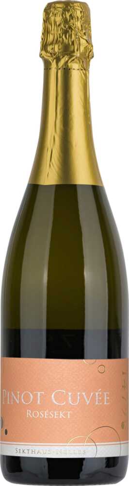 Weingut Nelles Spätburgunder,Weißburgunder Pinot Dt. Winzersekt-Traditionelle Flaschengärung NV  0.75 L Flasche
