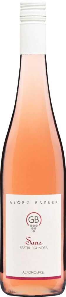 Weingut Georg Breuer Gb Sans Pinot Noir Rosé Deutscher Entalkoholisierter Wein 2024  0.75 L Flasche