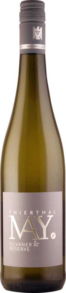 Rudolf May Silvaner Thierthal Reserve Qw Franken 2024  0.75 L Flasche