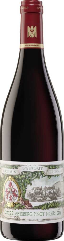 Weingut Maximin Grünhaus Abtsberg Pinot Noir Großes Gewächs Qw Mosel 2022  0.75 L Flasche