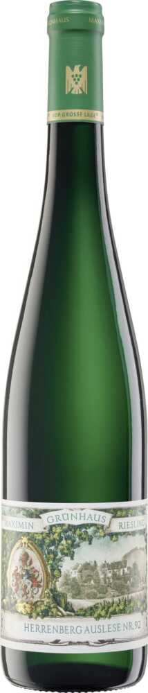 Weingut Maximin Grünhaus Herrenberg Riesling Auslese Pw Mosel 2023  0.75 L Flasche