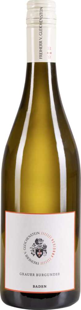 Weingut Freiherr von Gleichenstein Gutswein Grauburgunder Trocken Qw Baden 2024  0.75 L Flasche