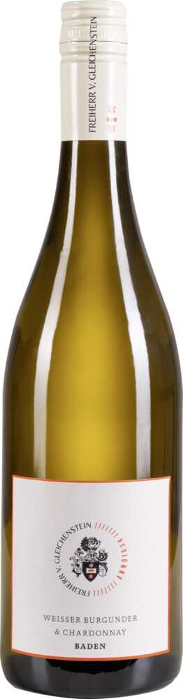 Weingut Freiherr von Gleichenstein Gutswein Weißburgunder-Chardonnay Trocken 2024  0.75 L Flasche