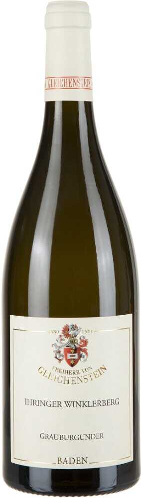 Weingut Freiherr von Gleichenstein Ihringer Winklerberg Grauburgunder Trocken 2018  0.75 L Flasche