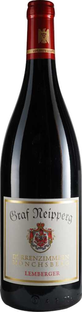 Weingut Graf Neipperg Dürrenzimmern Mönchsberg Lemberger Trocken Erste Lage Qw Württemberg 2019  0.75 L Flasche