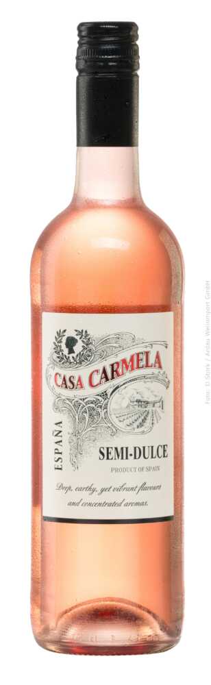 Bodegas Castaño Casa Carmela Semi-Dulce Rosado 2025  0.75 L Flasche