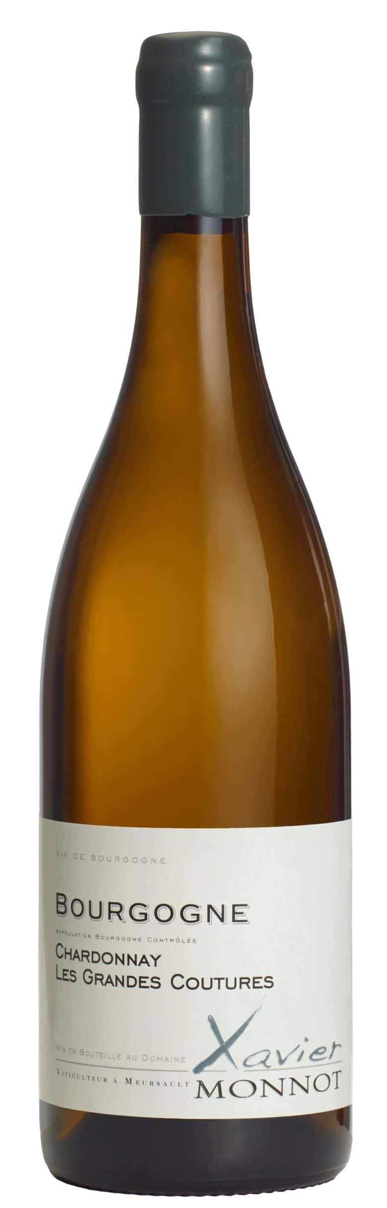 Xavier Monnot Bourgogne Chardonnay Les Grandes Coutures 2021  0.75 L Flasche
