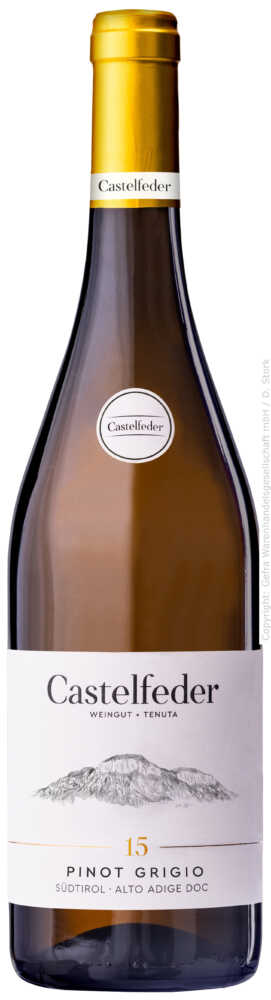 Castelfeder Pinot Grigio 15 D.O.C. (Alto Adige 2025  0.75 L Flasche