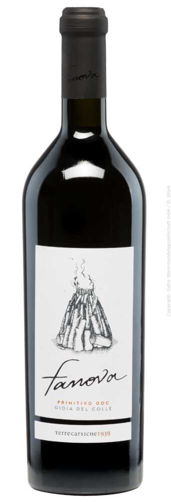 Terrecarsiche 1939 Fanova Primitivo D.O.C. (Gioia Del Colle 2023  0.75 L Flasche