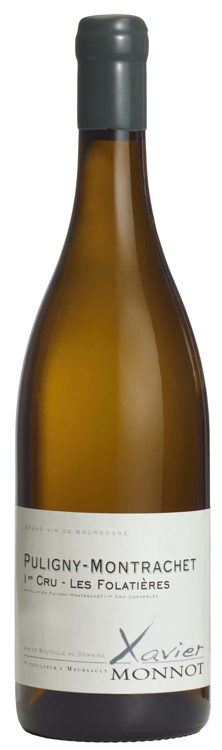 Xavier Monnot Puligny Montrachet 1er Cru Les Folatières 2021  0.75 L Flasche