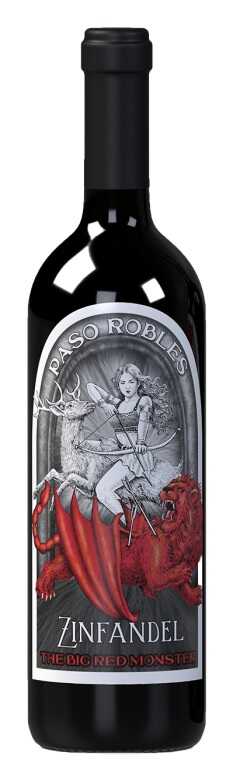 The Big Red Monster Zinfandel NV  0.75 L Flasche