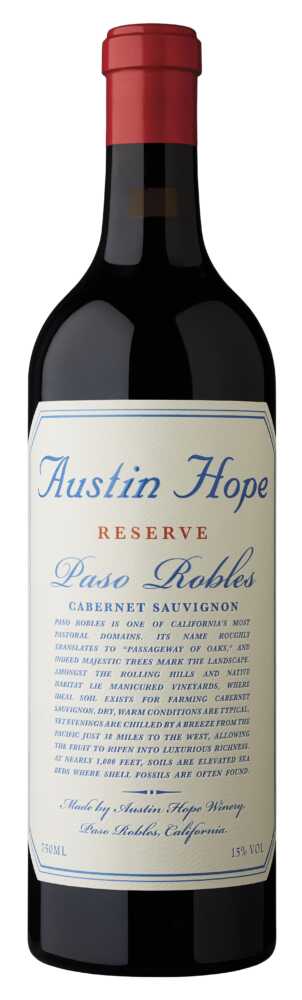 Hope Family Wines Austin  Cabernet Sauvignon Reserve 2020  0.75 L Flasche