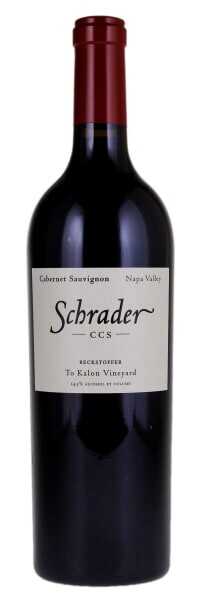 Schrader Cellars Cabernet Sauvignon Ccs Beckstoffer To Kalon 2018  0.75 L Flasche