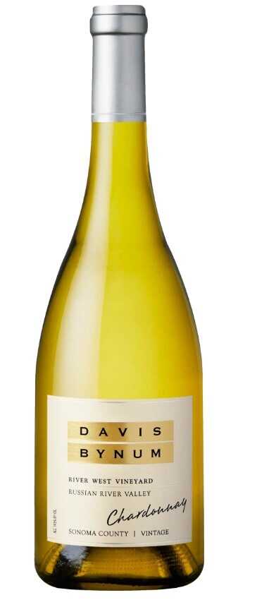 Davis Bynum River West Chardonnay 2022  0.75 L Flasche