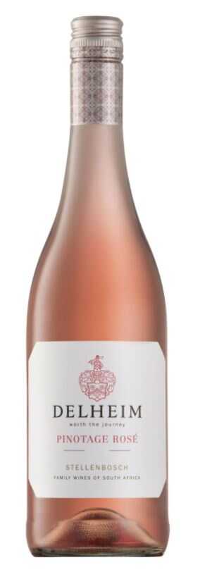 Delheim Pinotage Rosé Wo Coastal Region 2026  0.75 L Flasche