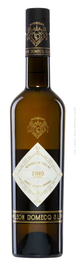 Bodegas León Domecq Fino En Rama Señorio De Callao NV  0.5 L Flasche