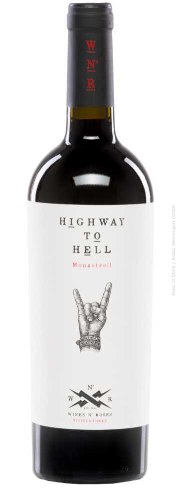 Wines N' Roses Viticultores Highway To Hell Tinto 2023  0.75 L Flasche