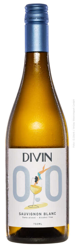 Divin NoLow Sauvignon Blanc 0.0% NV  0.75 L Flasche