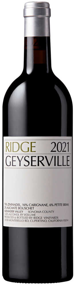 Ridge Geyserville 2021  0.75 L Flasche
