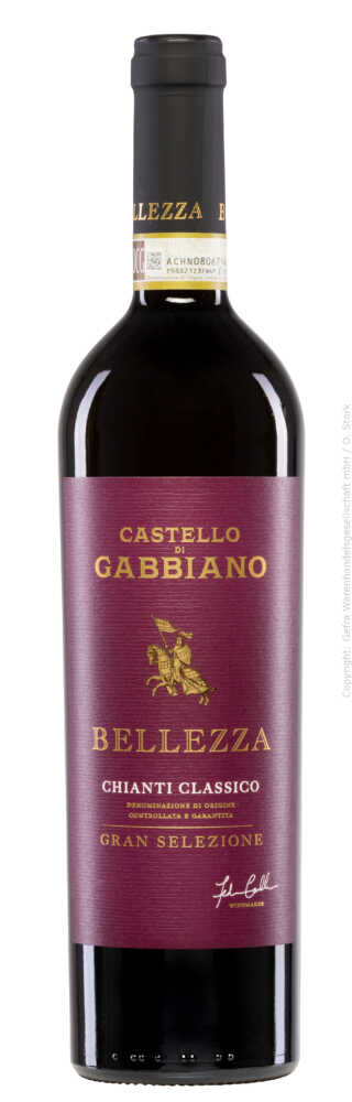 Castello di Gabbiano Bellezza Chianti Classico Gran Selezione D.O.C.G. Chianti Classico 2019  0.75 L Flasche