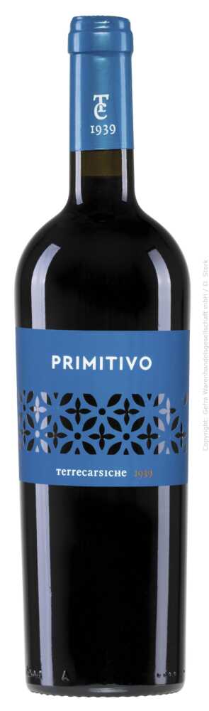 Terrecarsiche 1939 Primitivo I.G.T. (Puglia 2025  0.75 L Flasche