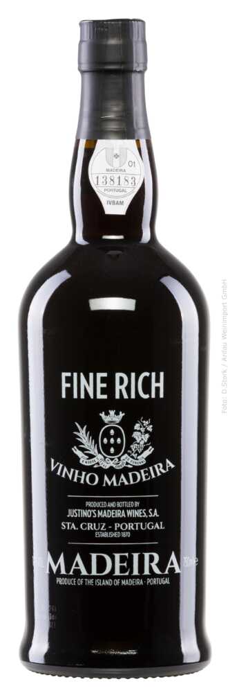 Justino's Madeira Fine Rich NV  0.75 L Flasche