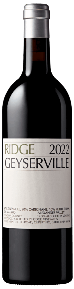 Ridge Geyserville 2021  0.75 L Flasche