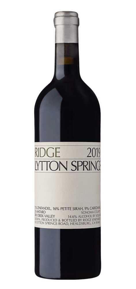 Ridge Lytton Springs 2019  0.75 L Flasche
